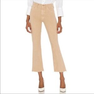 Mother The Insider Ankle Fray jeans Khaki / So Far Gone 29